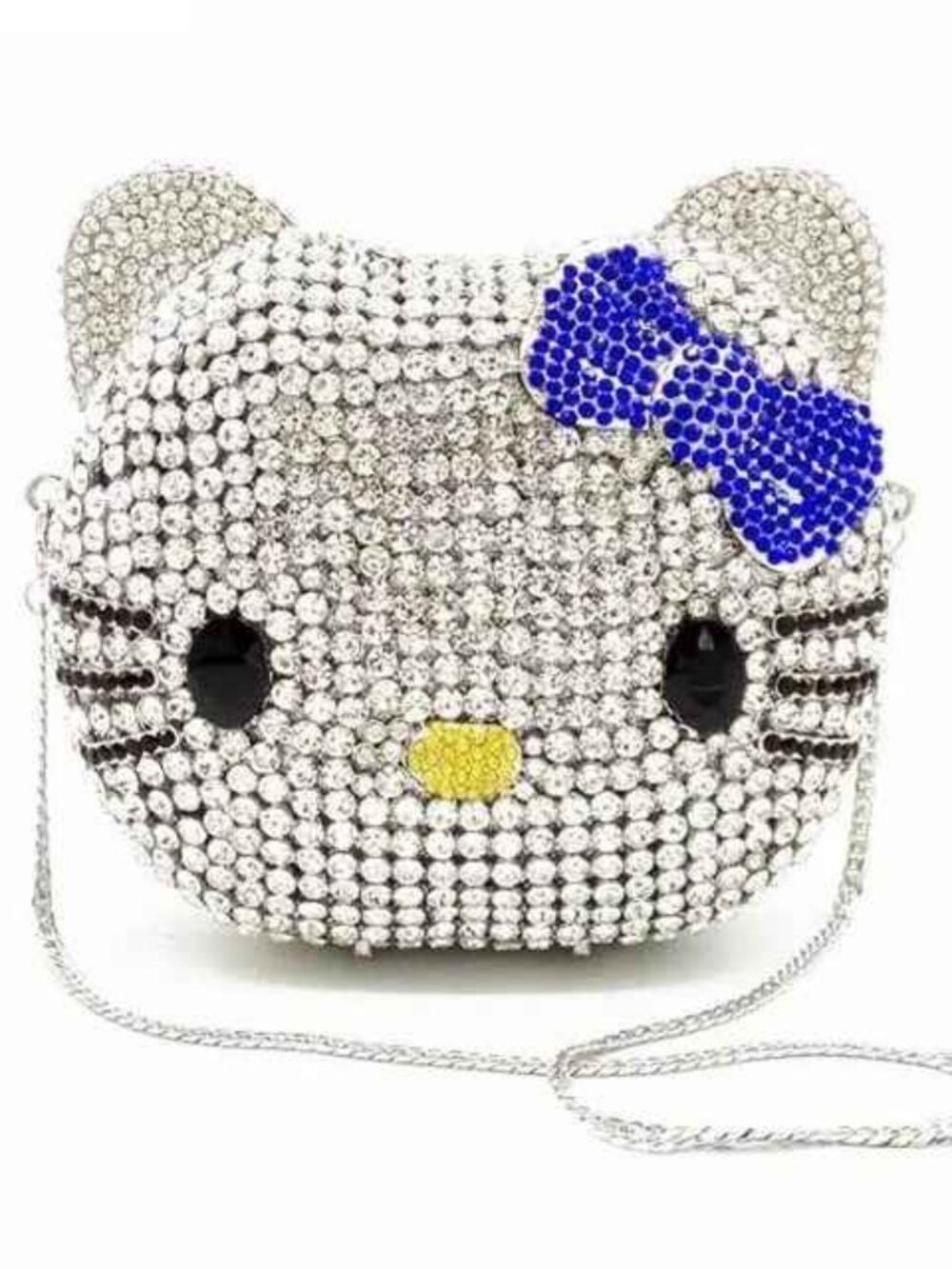 Hello Kitty Luxury Crystal Clutch Purse NWT